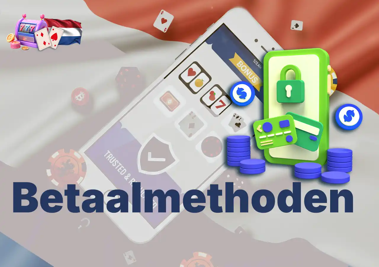 Betaalpictogrammen zoals iDEAL, kaarten en digitale wallets